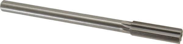 Made in USA - 0.702" High Speed Steel Chucking Reamer - Straight Flute, Straight Shank - Eagle Tool & Supply