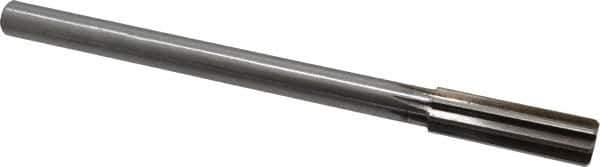 Made in USA - 0.707" High Speed Steel Chucking Reamer - Straight Flute, Straight Shank - Eagle Tool & Supply