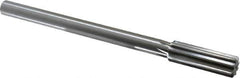Made in USA - 0.72" High Speed Steel Chucking Reamer - Straight Flute, Straight Shank - Eagle Tool & Supply