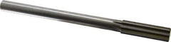 Made in USA - 0.736" High Speed Steel Chucking Reamer - Straight Flute, Straight Shank - Eagle Tool & Supply