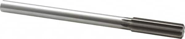 Made in USA - 0.747" High Speed Steel 8 Flute Chucking Reamer - Eagle Tool & Supply