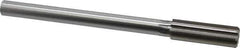 Made in USA - 0.811" High Speed Steel 8 Flute Chucking Reamer - Straight Flute, 5/8" Straight Shank, 2-1/2" Flute Length, 9-1/2" OAL - Eagle Tool & Supply