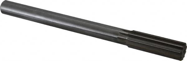 Made in USA - 0.858" High Speed Steel Chucking Reamer - Eagle Tool & Supply