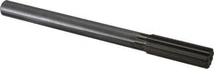 Made in USA - 0.858" High Speed Steel Chucking Reamer - Eagle Tool & Supply