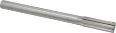 Made in USA - 0.861" High Speed Steel Chucking Reamer - Straight Flute, Straight Shank - Eagle Tool & Supply
