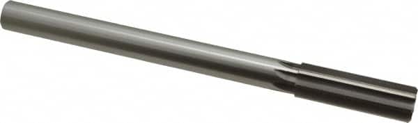 Made in USA - 0.876" High Speed Steel 8 Flute Chucking Reamer - Eagle Tool & Supply