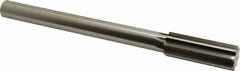 Made in USA - 0.967" High Speed Steel Chucking Reamer - Straight Flute, Straight Shank - Eagle Tool & Supply