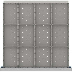 LISTA - 12-Compartment Drawer Divider Layout for 3.15" High Drawers - Eagle Tool & Supply