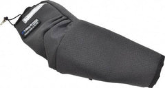 HexArmor - Size L, Gray/Black SuperFabric Cut & Puncture Resistant Sleeve - 19" Long Sleeve, Cut Resistance Level 5, Made with Thumb Hole - Eagle Tool & Supply