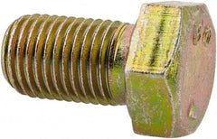 Made in North America - 3/8-24 UNF, 5/8" Length Under Head Hex Head Cap Screw - Eagle Tool & Supply