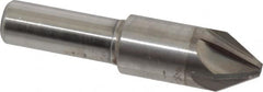 M.A. Ford - 1/2" Head Diam, 3/8" Shank Diam, 6 Flute 60° Solid Carbide Countersink - Eagle Tool & Supply