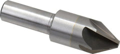 M.A. Ford - 3/4" Head Diam, 1/2" Shank Diam, 6 Flute 60° Solid Carbide Countersink - Eagle Tool & Supply