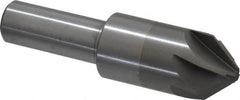 M.A. Ford - 3/4" Head Diam, 1/2" Shank Diam, 6 Flute 82° Solid Carbide Countersink - Eagle Tool & Supply
