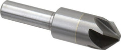 M.A. Ford - 5/8" Head Diam, 3/8" Shank Diam, 6 Flute 90° Solid Carbide Countersink - Eagle Tool & Supply