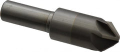M.A. Ford - 3/4" Head Diam, 1/2" Shank Diam, 6 Flute 90° Solid Carbide Countersink - Eagle Tool & Supply
