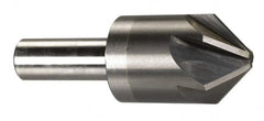 M.A. Ford - 1" Head Diam, 1/2" Shank Diam, 6 Flute 120° Solid Carbide Countersink - Eagle Tool & Supply