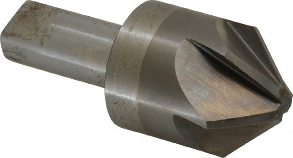 M.A. Ford - 1-1/2" Head Diam, 3/4" Shank Diam, 6 Flute 90° Solid Carbide Countersink - Eagle Tool & Supply