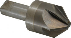 M.A. Ford - 1-1/2" Head Diam, 3/4" Shank Diam, 6 Flute 90° Solid Carbide Countersink - Eagle Tool & Supply