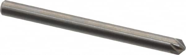 M.A. Ford - 1/8" Head Diam, 1/8" Shank Diam, 6 Flute 100° Solid Carbide Countersink - Eagle Tool & Supply