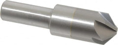 M.A. Ford - 3/4" Head Diam, 1/2" Shank Diam, 6 Flute 100° Solid Carbide Countersink - Eagle Tool & Supply
