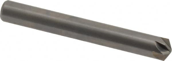 M.A. Ford - 1/4" Head Diam, 1/4" Shank Diam, 6 Flute 120° Solid Carbide Countersink - Eagle Tool & Supply