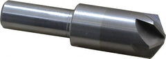 M.A. Ford - 3/4" Head Diam, 1/2" Shank Diam, 6 Flute 120° Solid Carbide Countersink - Eagle Tool & Supply
