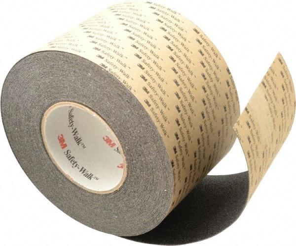 3M - Black Solid Color Anti-Slip Vinyl Tape - 4" Wide x 60' Long - Eagle Tool & Supply