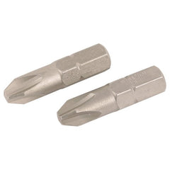 Phillips Insert Bit On 5/16″ Drive #2 × 32mm (2 Bit Pack) - Eagle Tool & Supply
