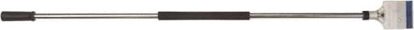 Hyde Tools - Stiff Carbon Steel 2-Edge Scraper - 4" Blade Width, 54" Long Metal Handle - Eagle Tool & Supply