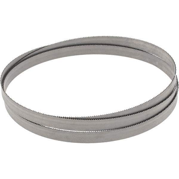 M.K. MORSE - 14 TPI, 5' 4-1/2 Long x 1/2" Wide x 0.025" Thick, Welded Band Saw Blade - Bi-Metal, Toothed Edge, Raker Tooth Set, Hard Back, Contour Cutting - Eagle Tool & Supply