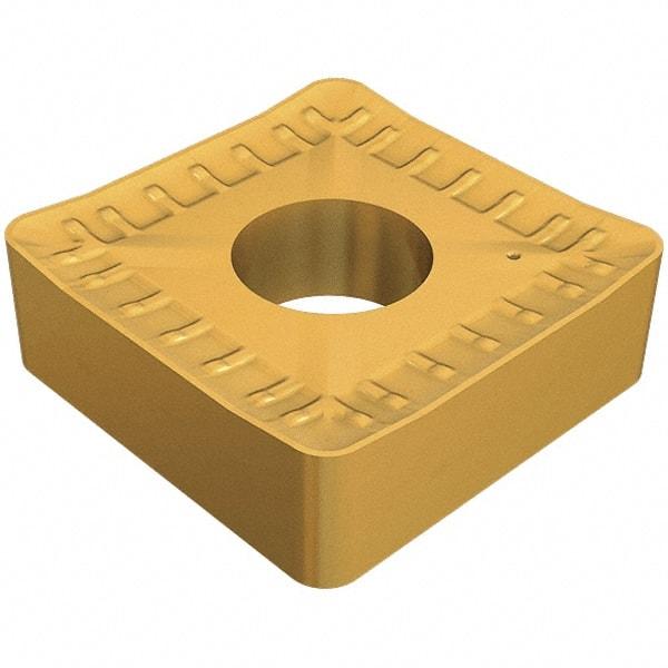 Iscar - SNMM644 NM Grade IC8250 Carbide Turning Insert - TiCN/Al2O3/TiN Finish, 90° Square, 3/4" Inscr Circle, 1/4" Thick, 1/16" Corner Radius - Eagle Tool & Supply