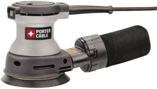 Porter-Cable - 5" Pad, 12,000 OPM, Electric Orbital Sander - Round, Palm Sander, 1.9 Amps - Eagle Tool & Supply