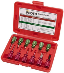 Proto - 12 Piece Automotive Battery Connector Terminal Tool Kit - Eagle Tool & Supply