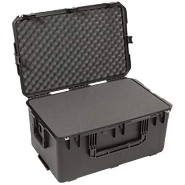 SKB Corporation - 21-1/8" Wide x 16-3/4" High, Clamshell Hard Case - Black, Polystyrene - Eagle Tool & Supply