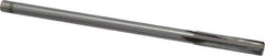 Made in USA - 5/16" Carbide-Tipped 4 Flute Chucking Reamer - Straight Flute, 9/32" Straight Shank, 1-1/2" Flute Length, 6" OAL - Eagle Tool & Supply