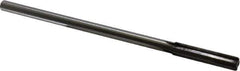 Made in USA - 25/64" Carbide-Tipped 4 Flute Chucking Reamer - Straight Flute, Straight Shank, 1-3/4" Flute Length, 7" OAL - Eagle Tool & Supply