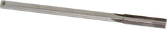 Made in USA - 7/16" Carbide-Tipped 4 Flute Chucking Reamer - Straight Flute, 3/8" Straight Shank, 1-3/4" Flute Length, 7" OAL - Eagle Tool & Supply