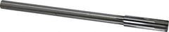Made in USA - 35/64" Carbide-Tipped 6 Flute Chucking Reamer - Straight Flute, Straight Shank, 2" Flute Length, 8" OAL - Eagle Tool & Supply