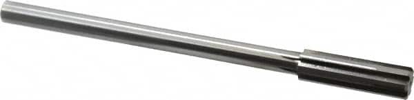 Made in USA - 19/32" Carbide-Tipped 6 Flute Chucking Reamer - Eagle Tool & Supply
