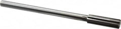 Made in USA - 19/32" Carbide-Tipped 6 Flute Chucking Reamer - Eagle Tool & Supply