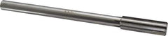 Made in USA - 23/32" Carbide-Tipped 6 Flute Chucking Reamer - Straight Flute, 9/16" Straight Shank, 2-1/4" Flute Length, 9" OAL - Eagle Tool & Supply