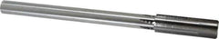 Made in USA - 25/32" Carbide-Tipped 6 Flute Chucking Reamer - Straight Flute, 5/8" Straight Shank, 2-1/2" Flute Length, 9-1/2" OAL - Eagle Tool & Supply