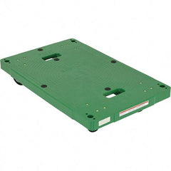 Vestil - 500 Lb Capacity Plastic Dolly - 33" Long x 21" Wide - Eagle Tool & Supply