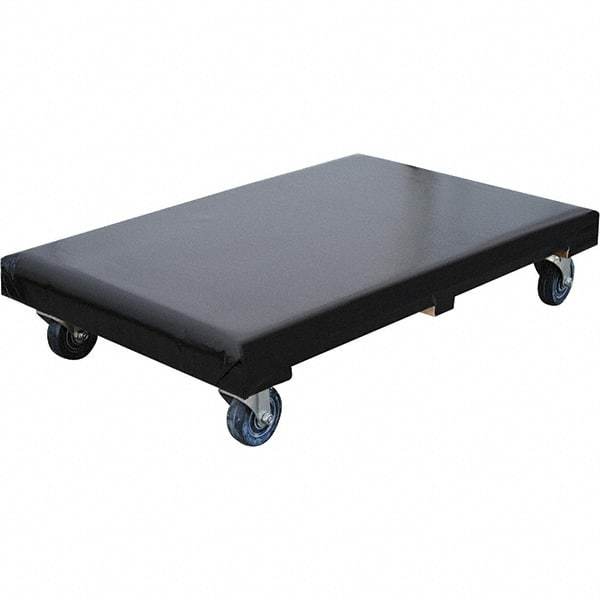 Vestil - 1,200 Lb Capacity Vinyl Dolly - 36" Long x 24" Wide - Eagle Tool & Supply