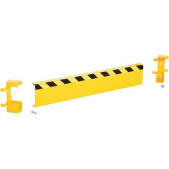 Vestil - 48' Long x 8" High, Rail System Channel Guard - 56 Lb - Eagle Tool & Supply