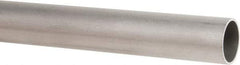 Made in USA - 6' Long, 1" OD, 6061-T6 Aluminum Tube - 0.049" Wall Thickness - Eagle Tool & Supply