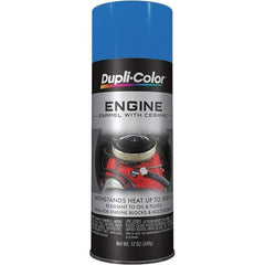 Krylon - 12 oz GM Blue Automotive Heat Resistant Paint - High Gloss Finish, Comes in Aerosol Can - Eagle Tool & Supply