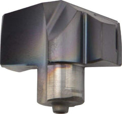 Iscar - Series ICP, 19.81mm Diam Grade IC908 140° Replaceable Drill Tip - Carbide, TiAlN Finish, 19 Seat Size - Eagle Tool & Supply