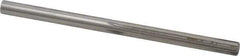 Made in USA - #1 High Speed Steel 6 Flute Chucking Reamer - Straight Flute, 0.228" Straight Shank, 1-1/2" Flute Length, 3-7/8" OAL - Eagle Tool & Supply