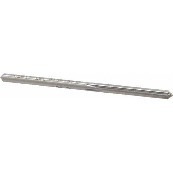 Made in USA - #22 High Speed Steel 4 Flute Chucking Reamer - Eagle Tool & Supply
